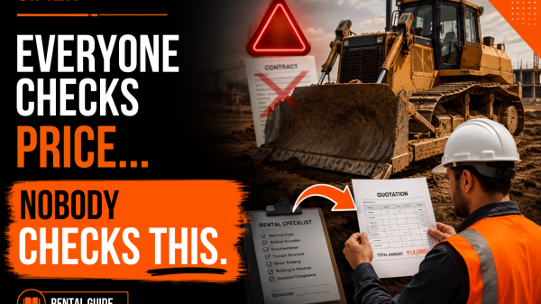 7 Things to Check Before You Rent Construction Equipment
